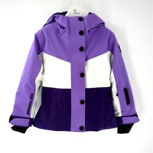 MONCLER Grenoble Kids Color Blocked Hooded Jacket 4A